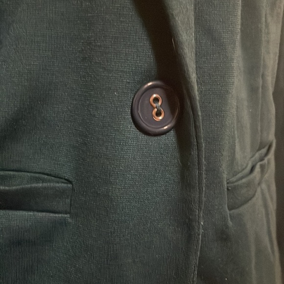 Size M Green/Blue bobeau Blazer A5 - Picture 2 of 4